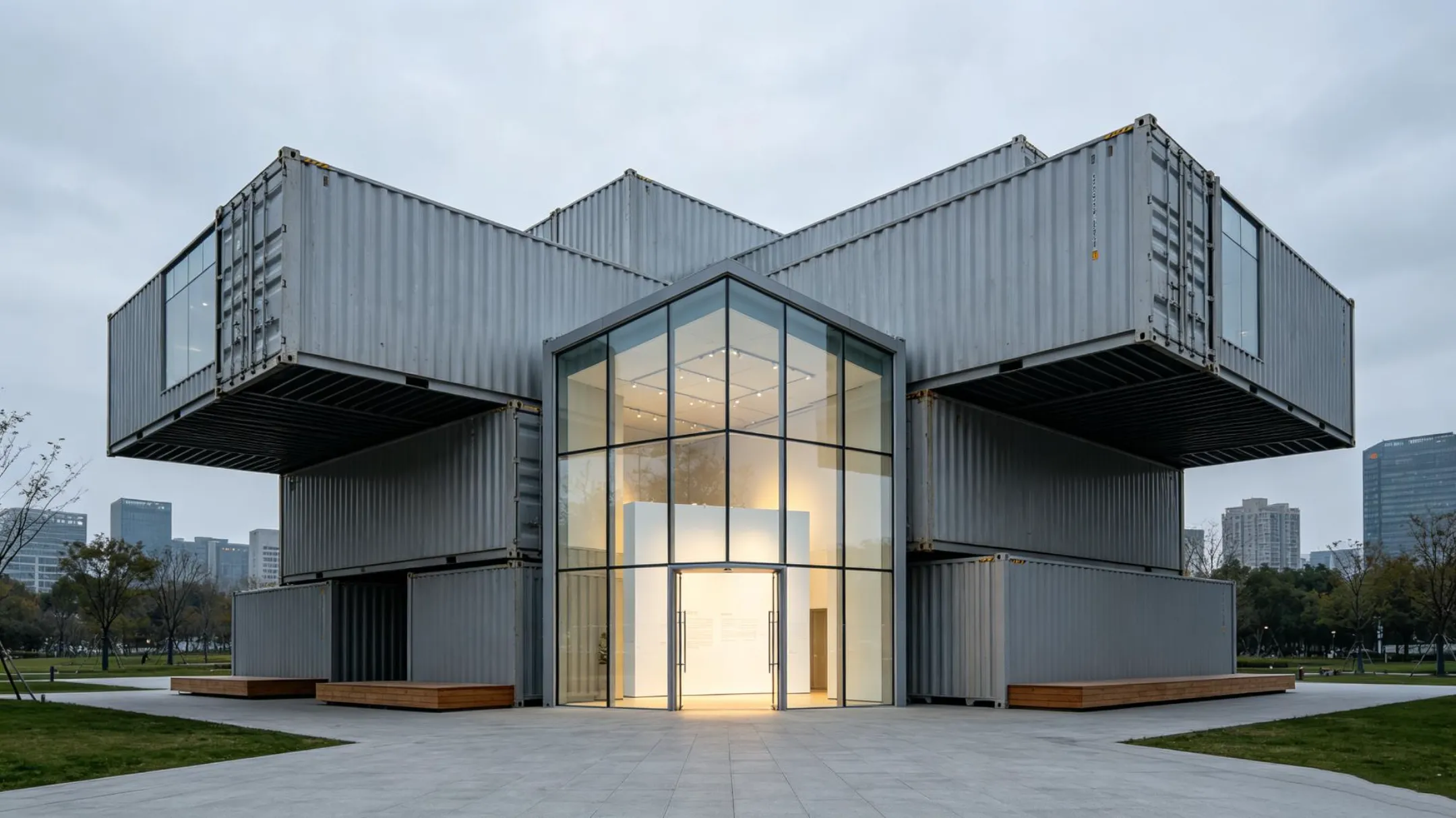 Container Exhibition Hall Kuvaka