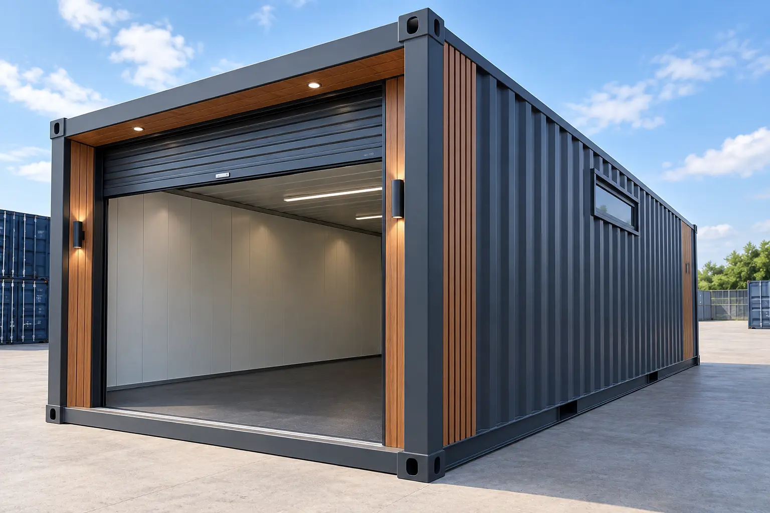 Customized pekugara mudziyo warehouse kuvaka