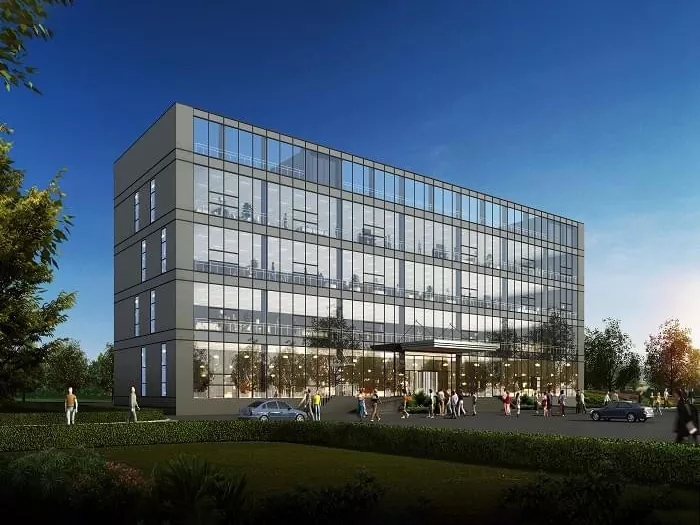 Steel-Frame Office Building