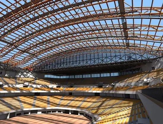Huru Span Steel Space Frame Stadium