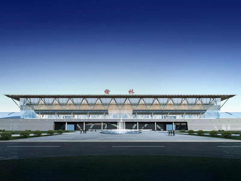 Yakarongedzwa Steel Steel Airport Terminals