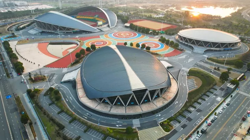 Yakakurumbira International Stadium Steel Kuvaka