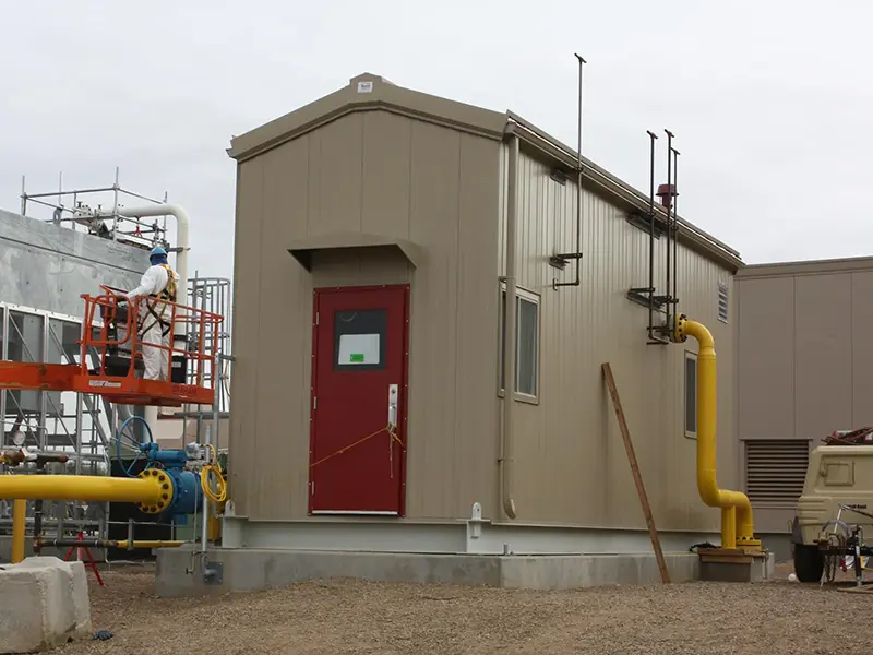 Steel Emergency Power Supply Building