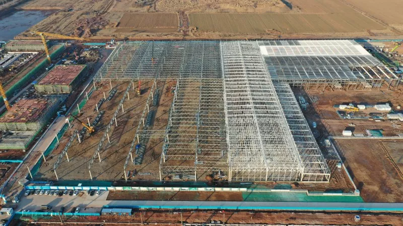 Steel Express Delivery Distribution Center Kuvaka