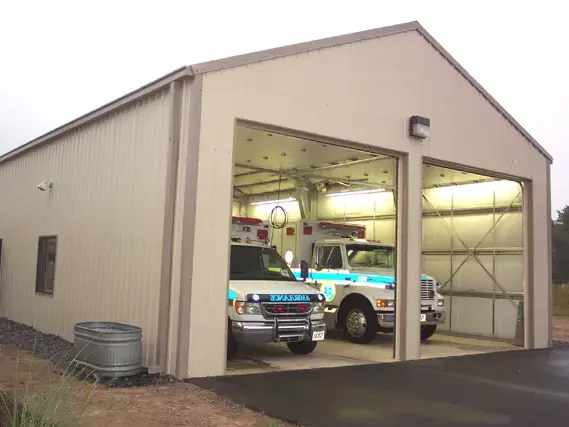Steel Frame Ambulance Garage Chivakwa