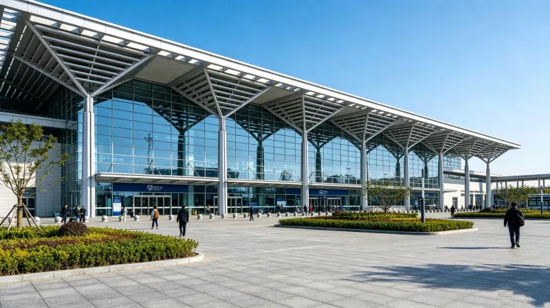 Steel Frame Automobile Passenger Station Kuvaka