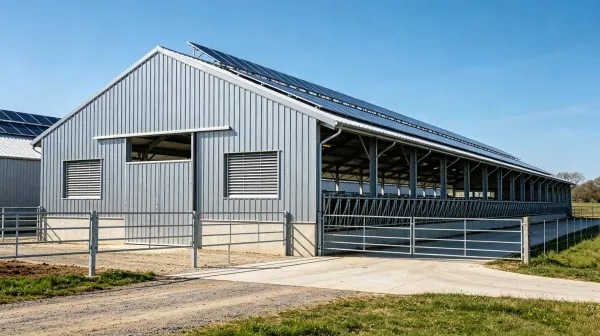 Steel Frame Mombe Farm Kuvaka
